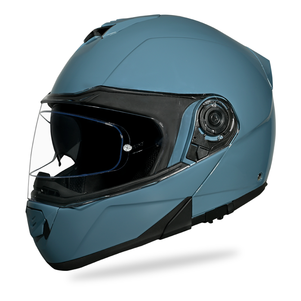 full face motorcycle helmets convertible DFG Electric Helmet 3/4 Flip-Up Helmet tailored fit that releases in seconds TRIANGLE Convertible Full Face Motorcycle