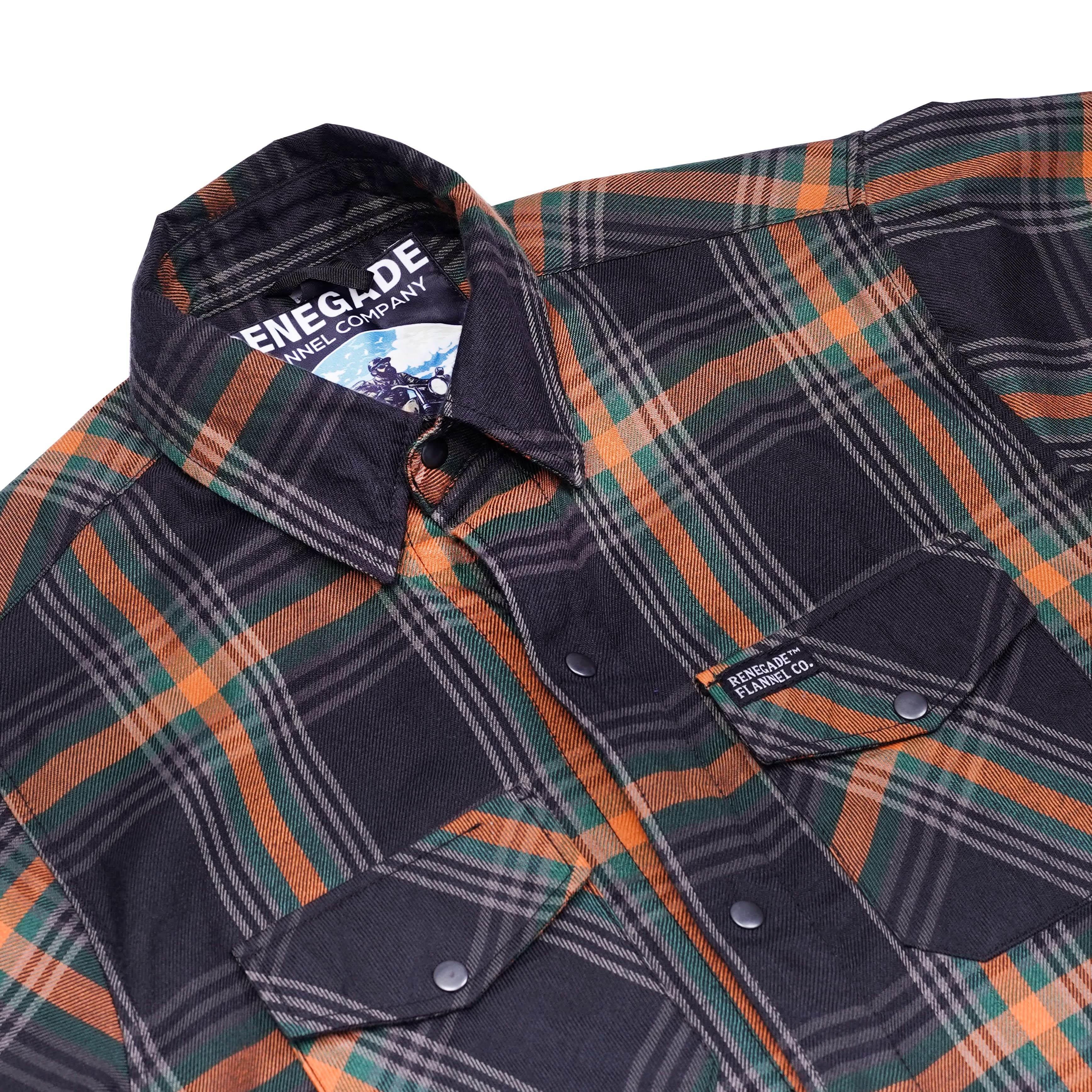 Sprucer™ Men’s Blue and Green Flannel Shirt