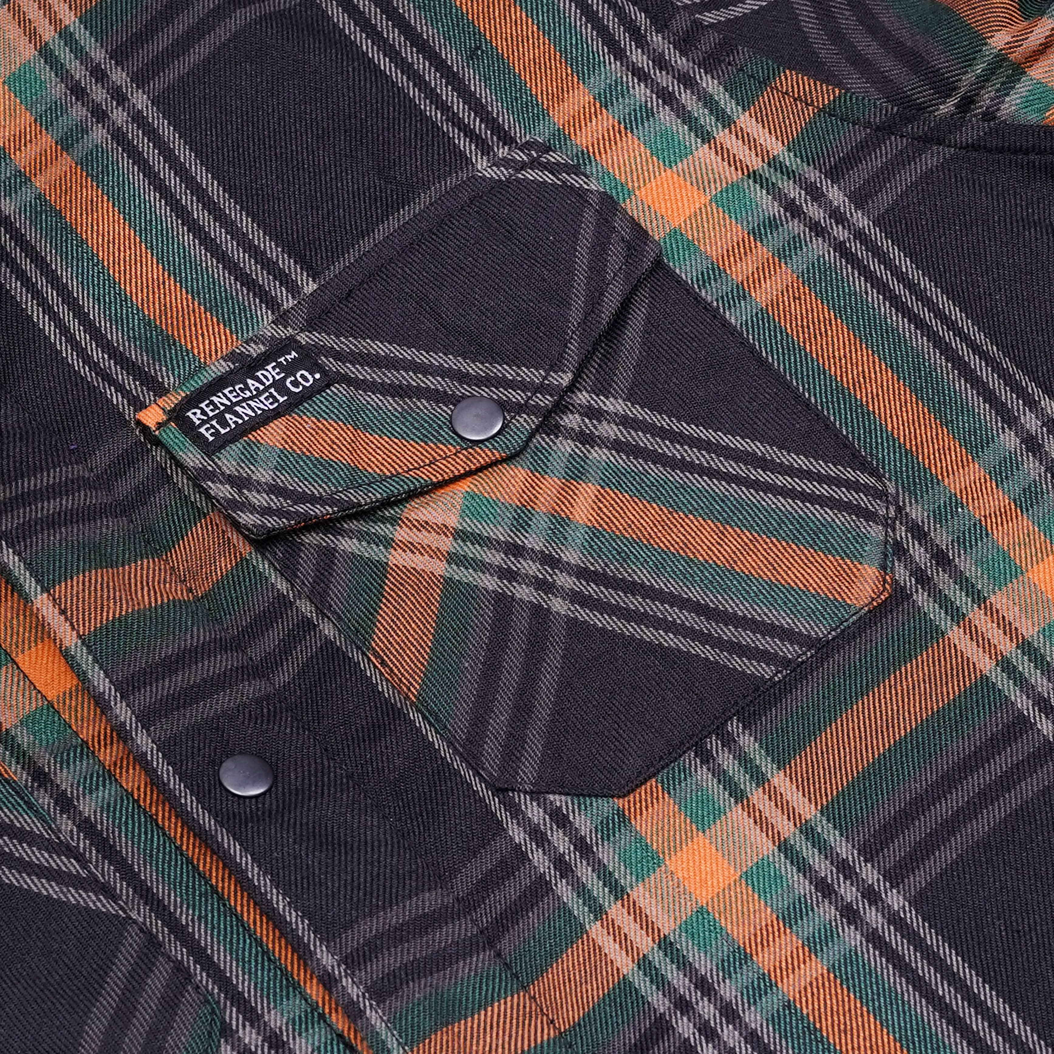 Sprucer™ Men’s Blue and Green Flannel Shirt