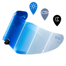 Legacy Shield Outer- Photochromic Blue
