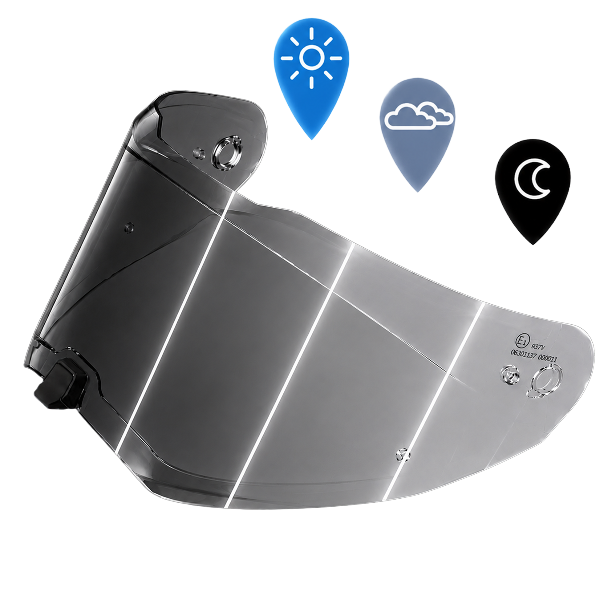 Legacy Shield Outer- Photochromic Smoke
