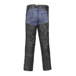 Latigo™ Unisex Leather Motorcycle Chaps