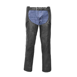 Latigo™ Unisex Leather Motorcycle Chaps
