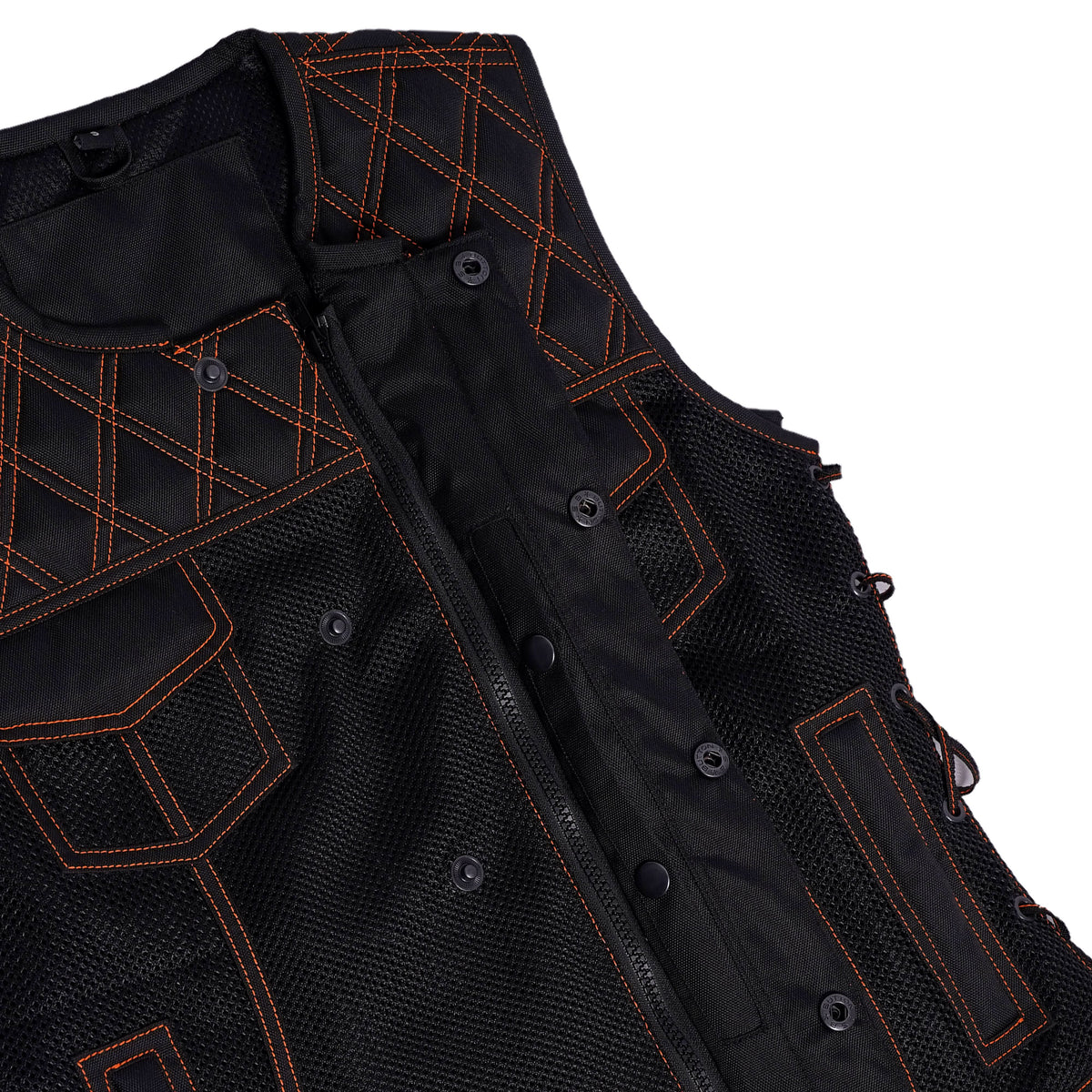 Lustfire Womens Mesh Motorcycle Vest