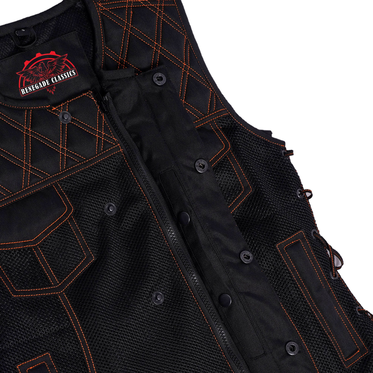 Lustfire Womens Mesh Motorcycle Vest