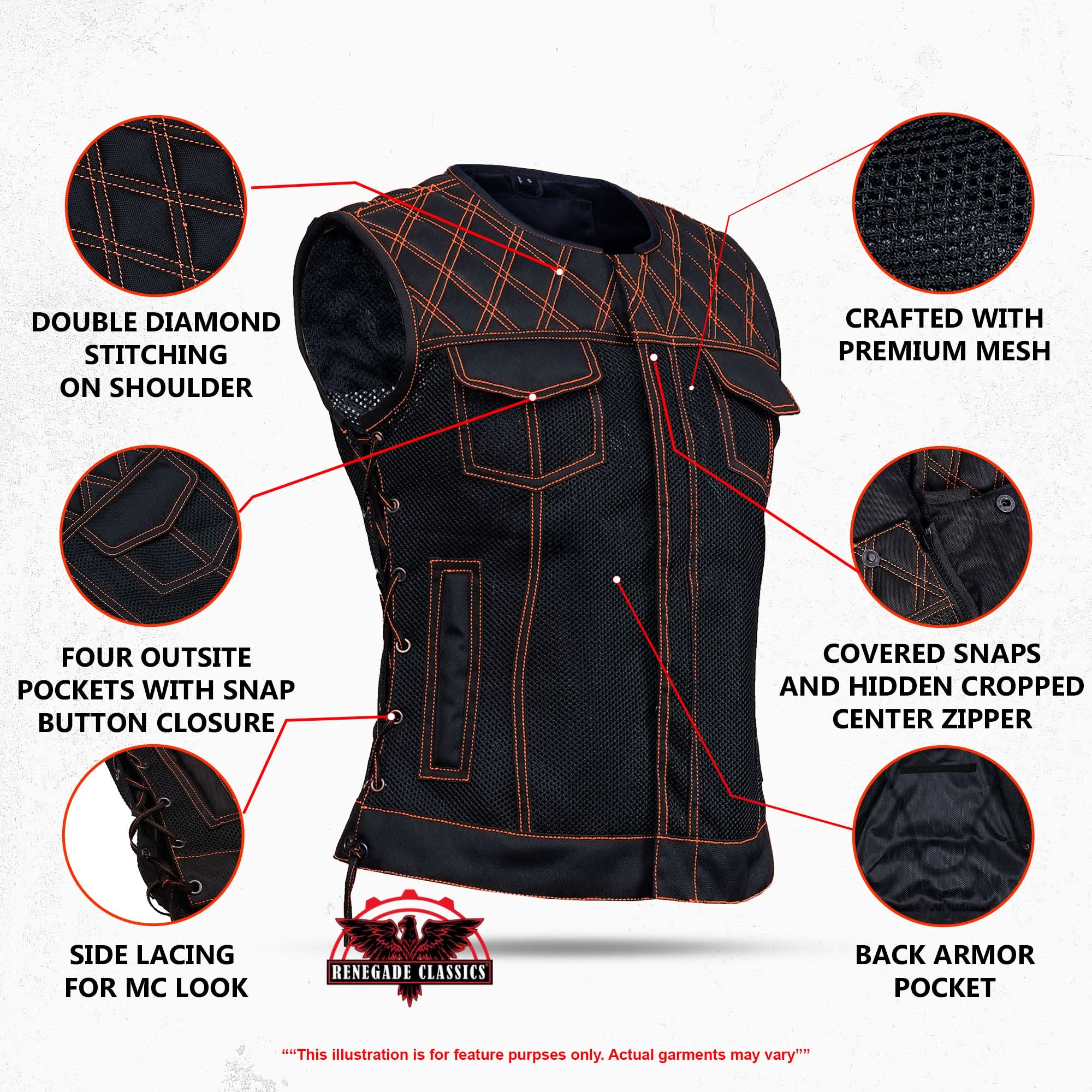Lustfire™ - Women's Mesh Vest
