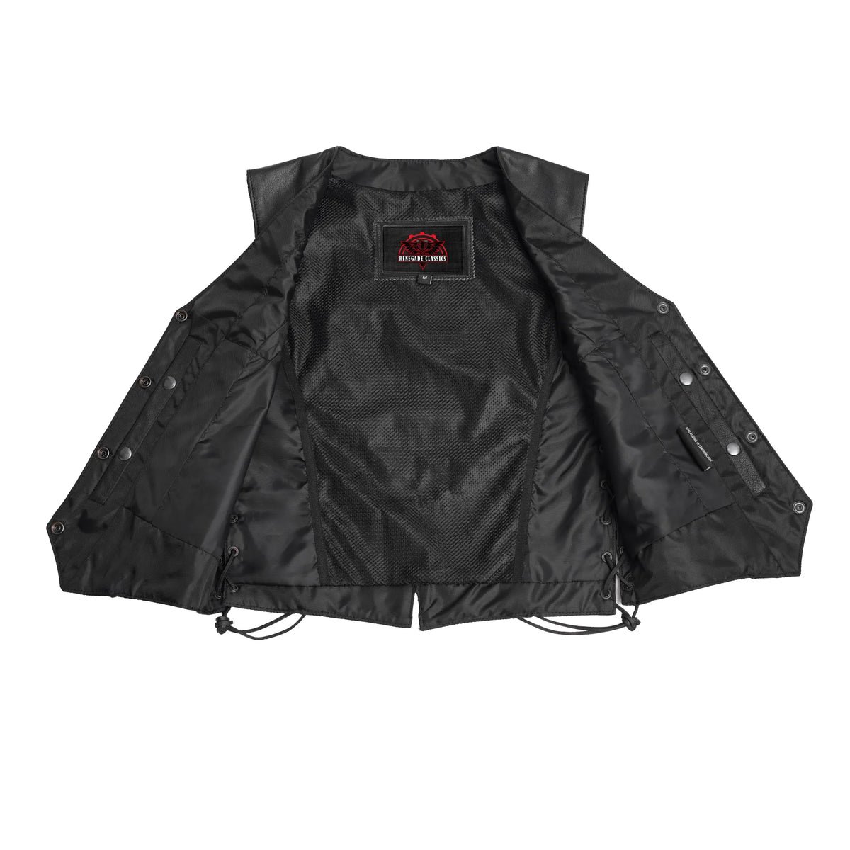 Luxuri™ Womens Leather Motorcycle Vest