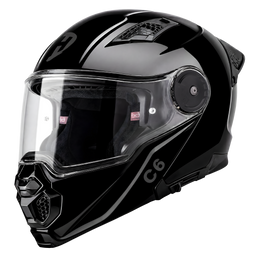 D.O.T. & ECE Daytona C6- Hi-Gloss Black