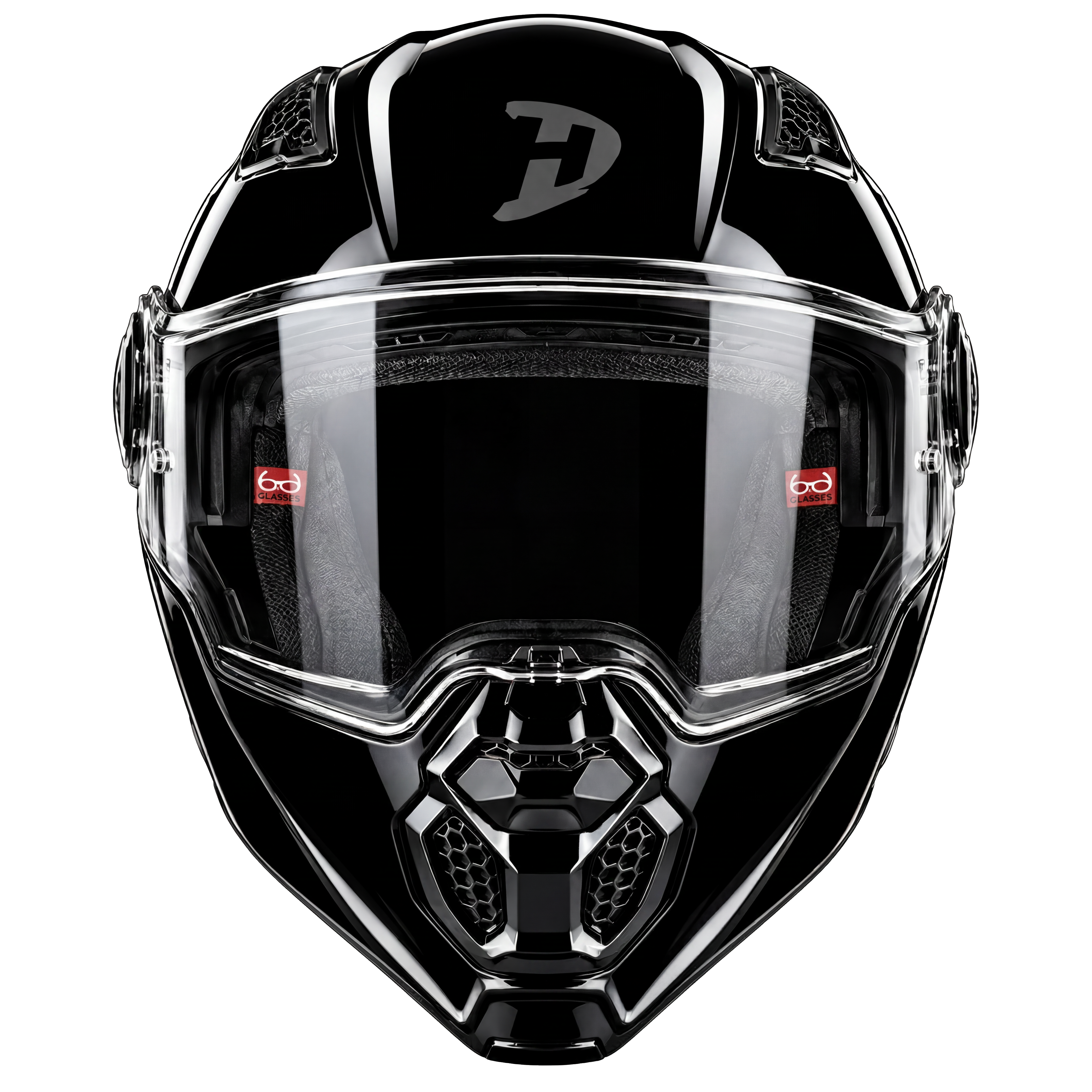 D.O.T. & ECE Daytona C6- Hi-Gloss Black
