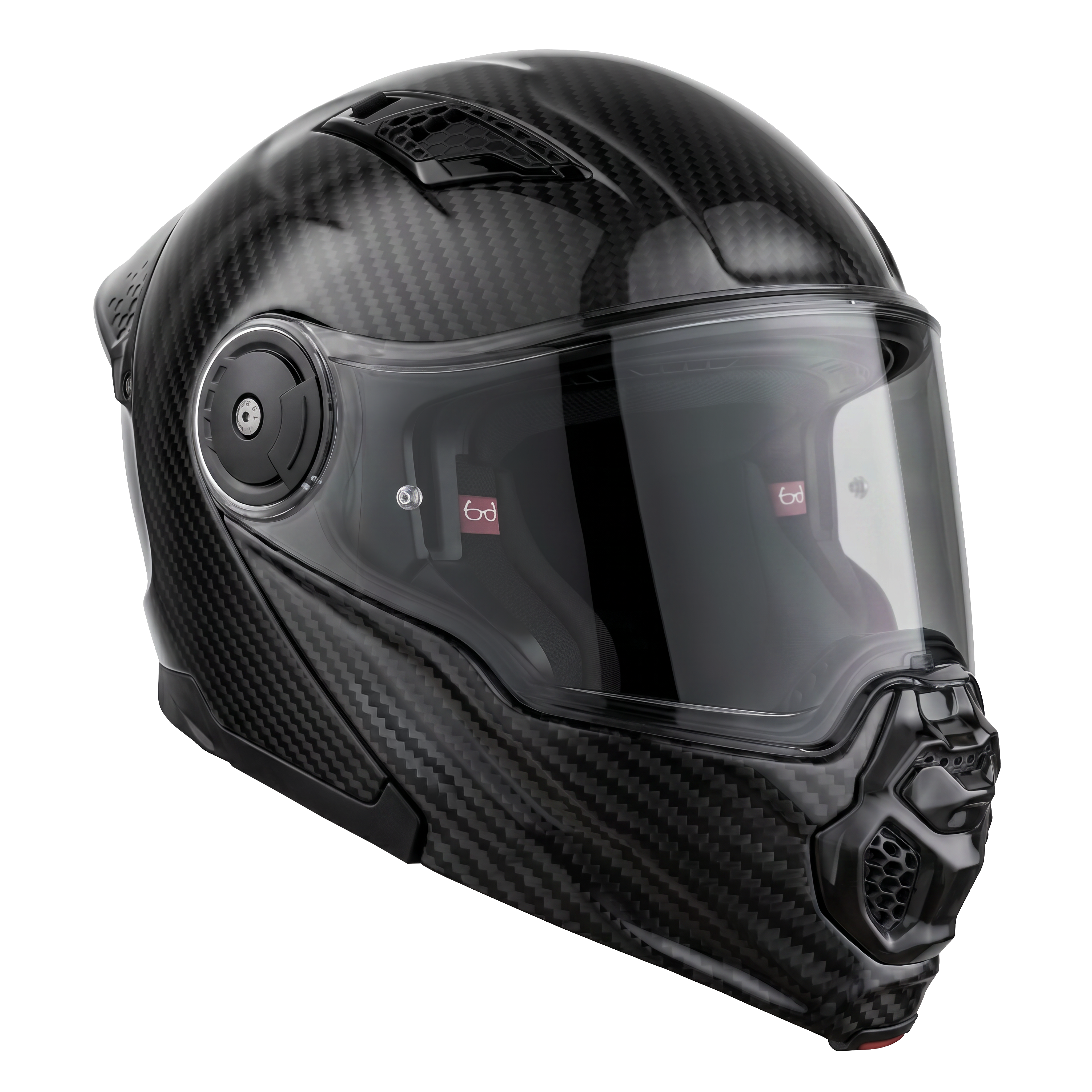 D.O.T. & ECE Daytona C6 PRO- Grey Carbon Fiber