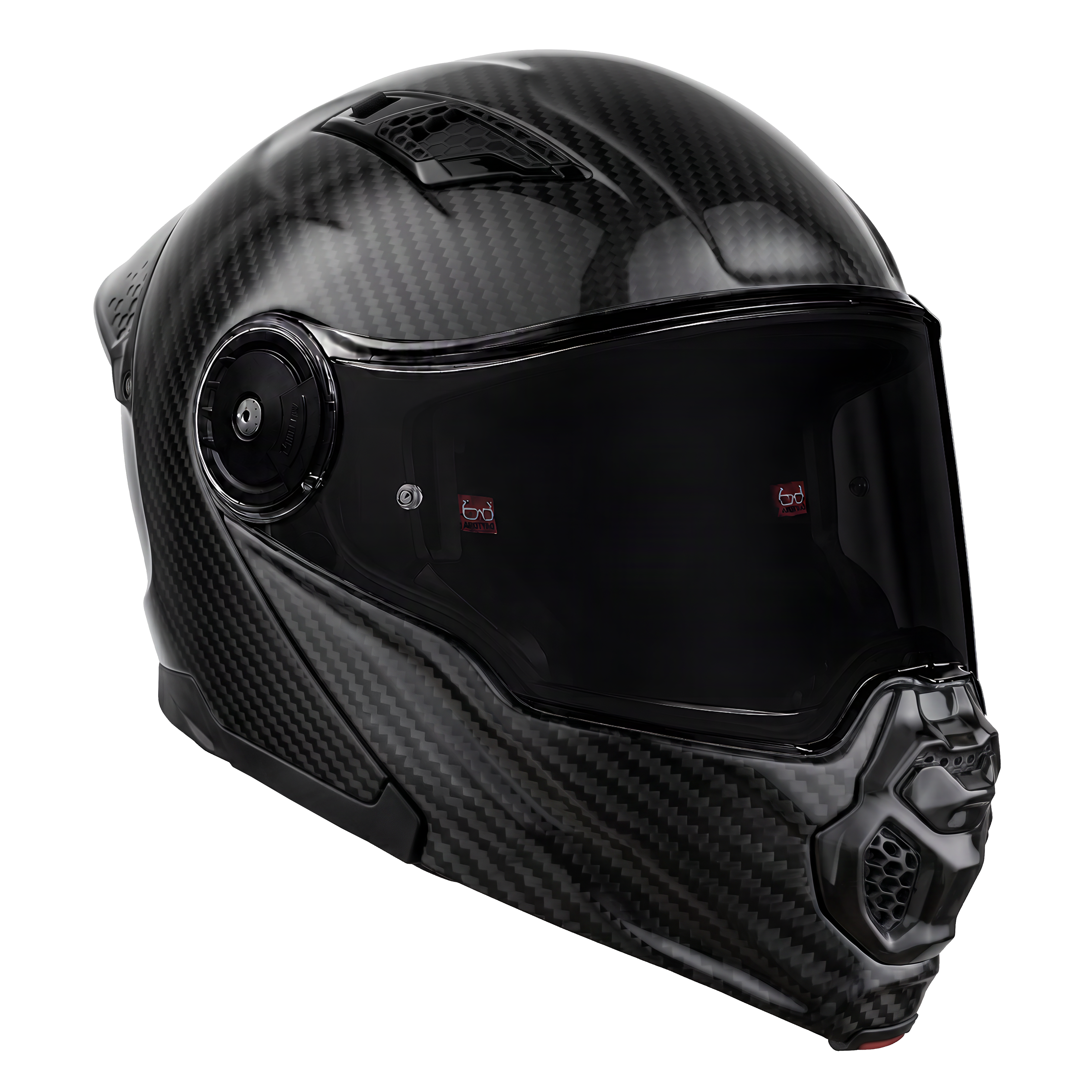 D.O.T. & ECE Daytona C6 PRO- Grey Carbon Fiber