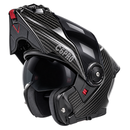 D.O.T. & ECE Daytona C6 PRO- Grey Carbon Fiber