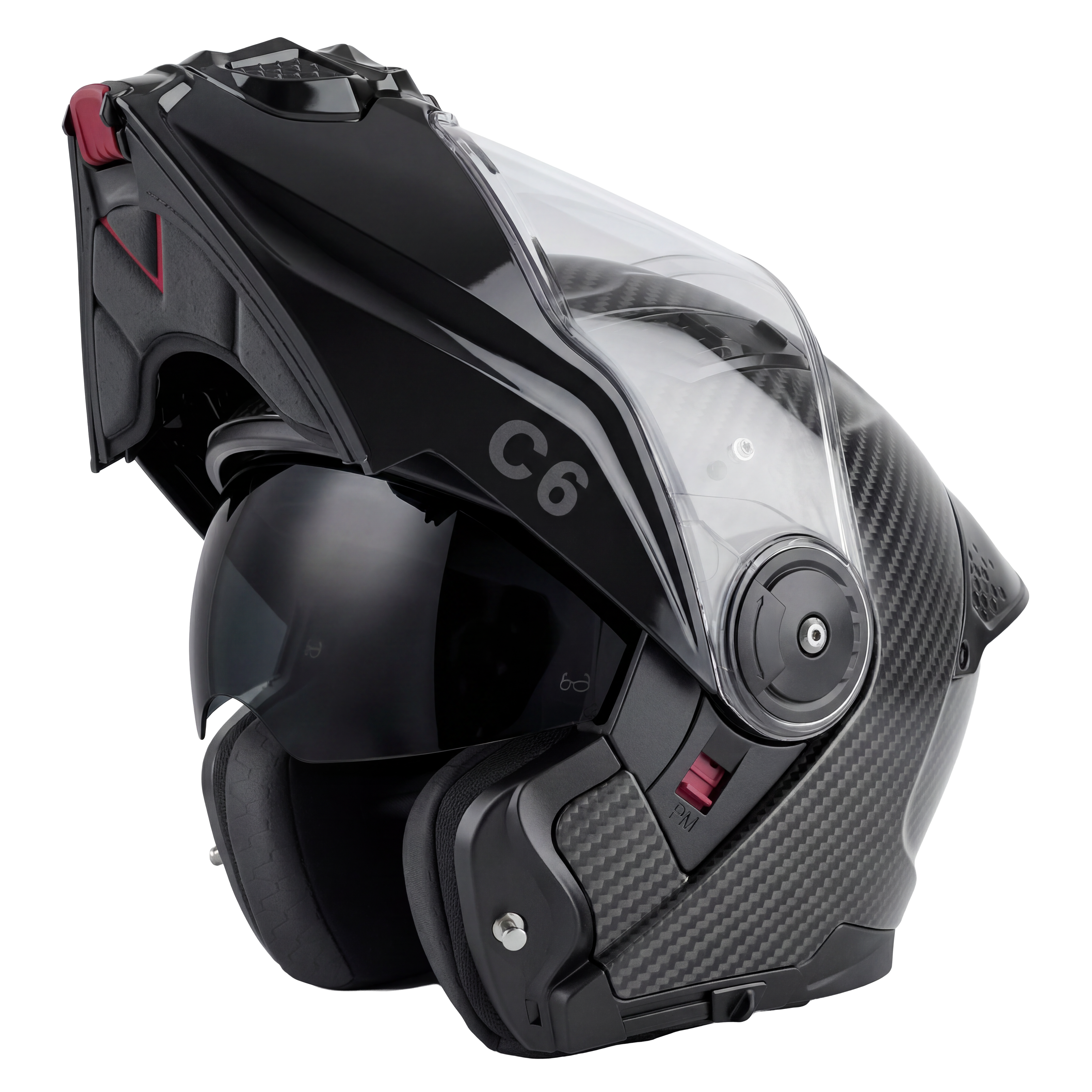 D.O.T. & ECE Daytona C6- Grey Carbon Fiber