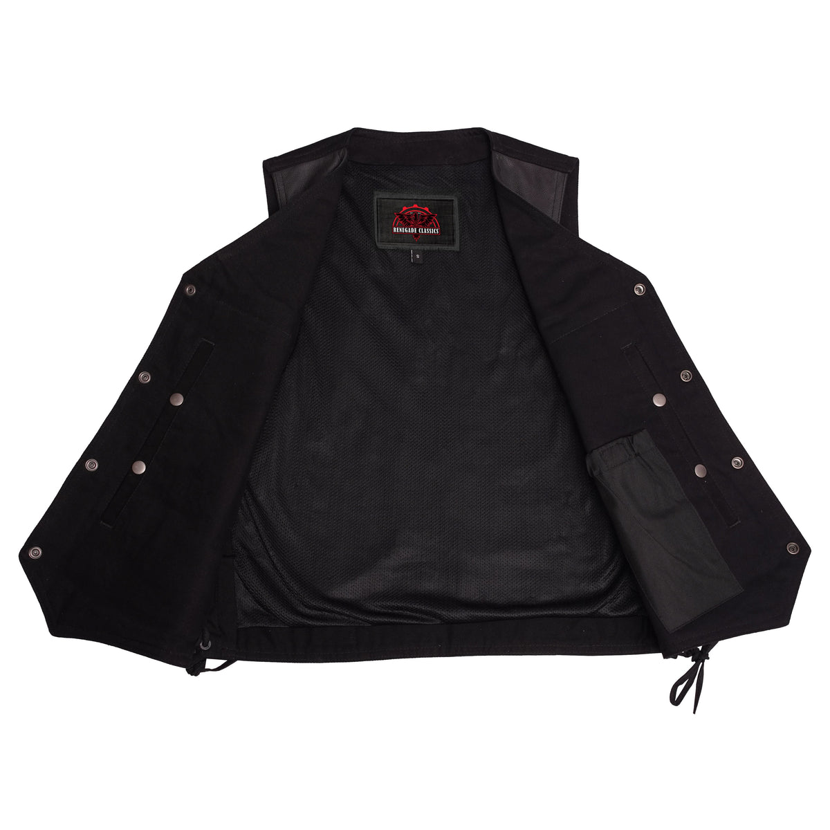 Maison Men’s Motorcycle Denim Vest