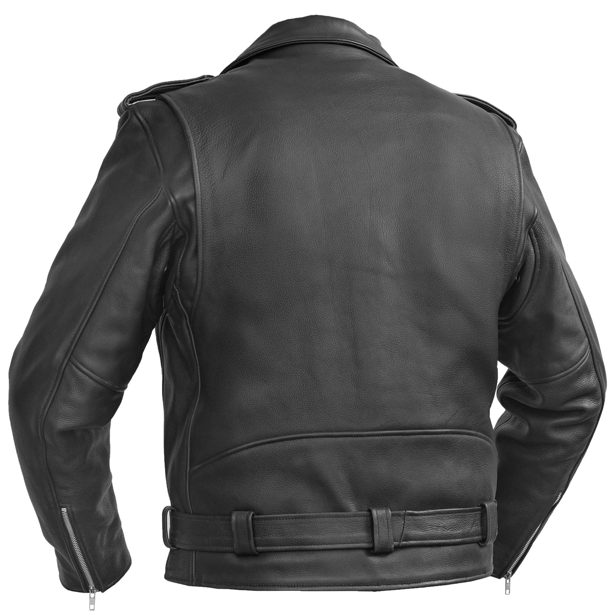 Marshal Men’s Leather Motorcycle Jacket