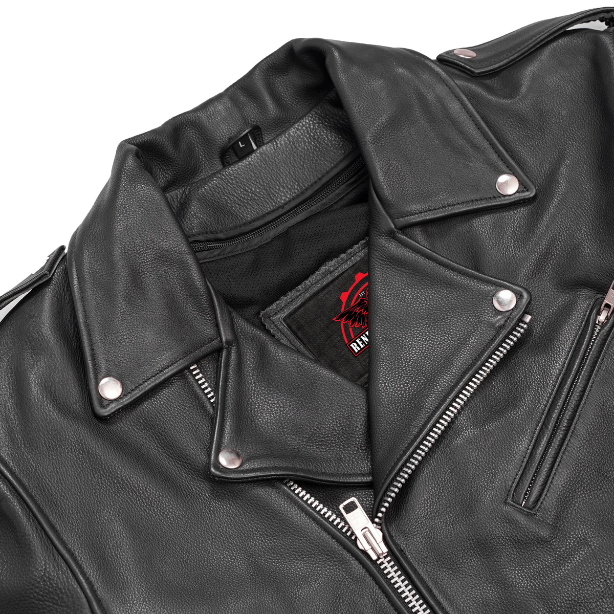 Marshal Men’s Leather Motorcycle Jacket