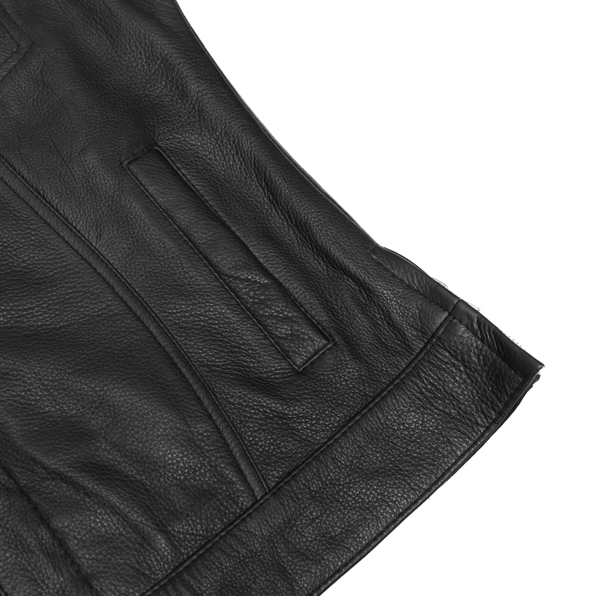 Maxillea™ Womens Leather Motorcycle Vest