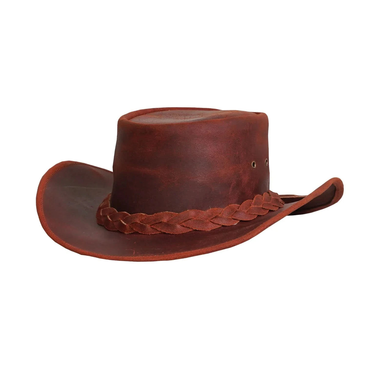Midnight Wrangler - Men’s Leather Hat