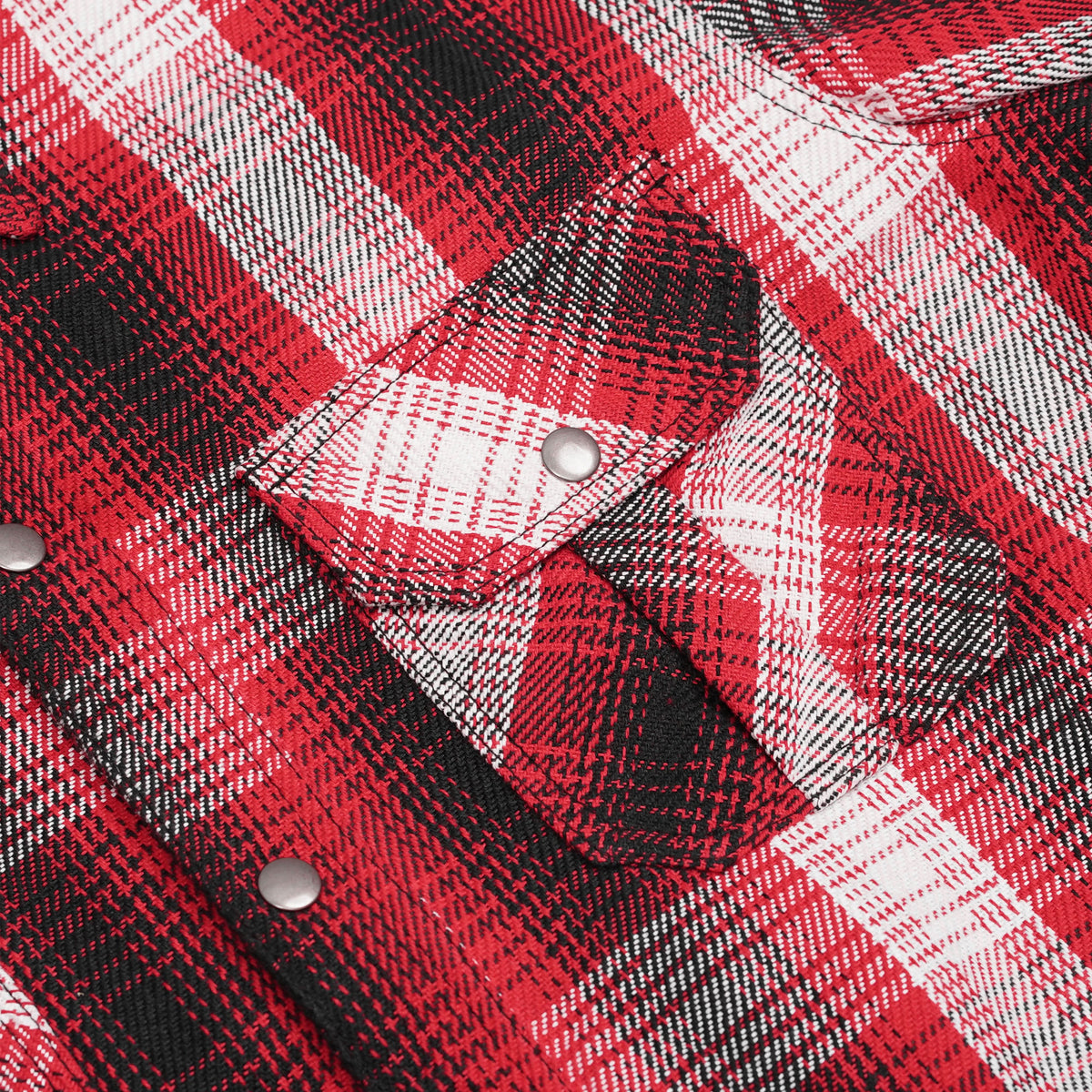 MileArmor - Men's Armored Motorcycle Flannel Shirt