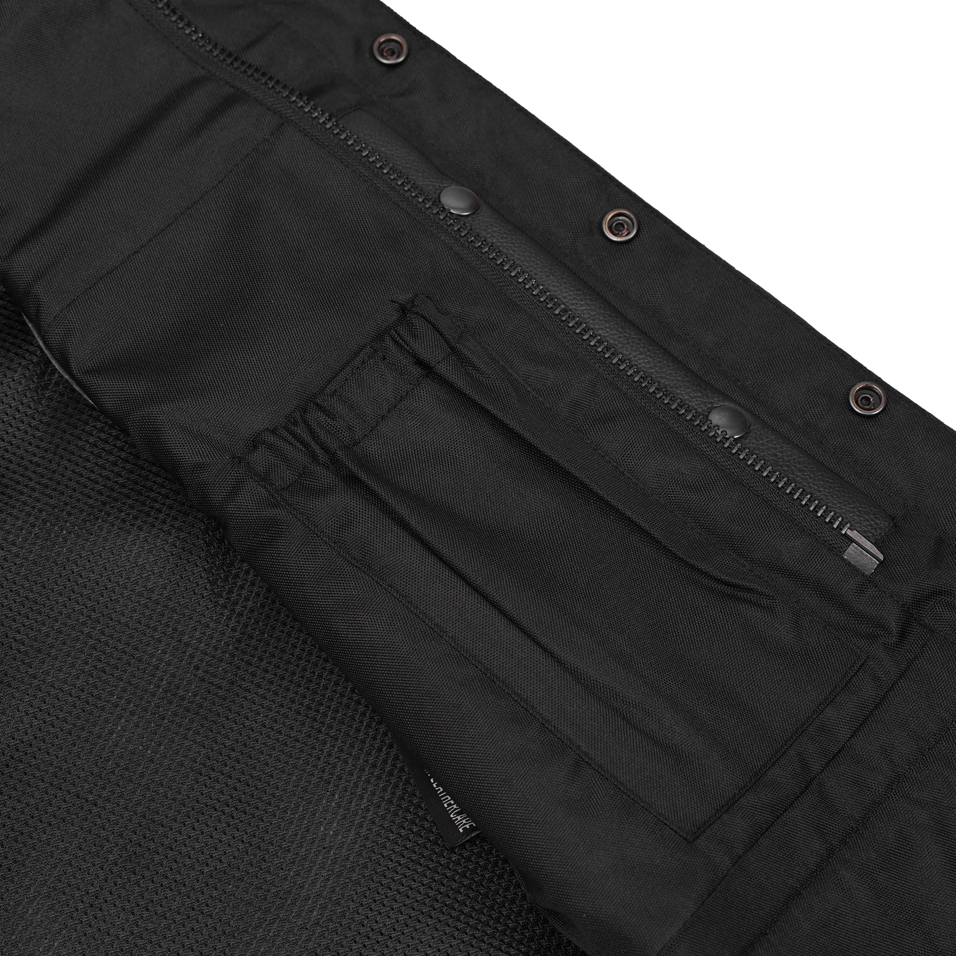 Gravel Ghost™ Lowcut Men’s Leather Motorcycle Vest