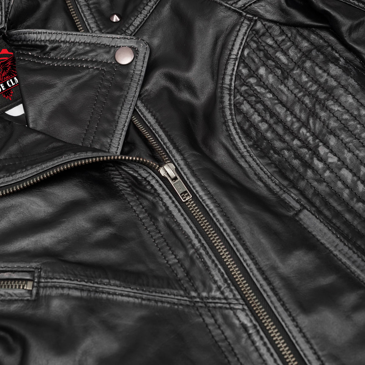 Mistress Women’s Leather Motorcycle Jacket