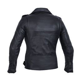 Moonlight™ Women's Navy Blue Fashion Leather Jacket