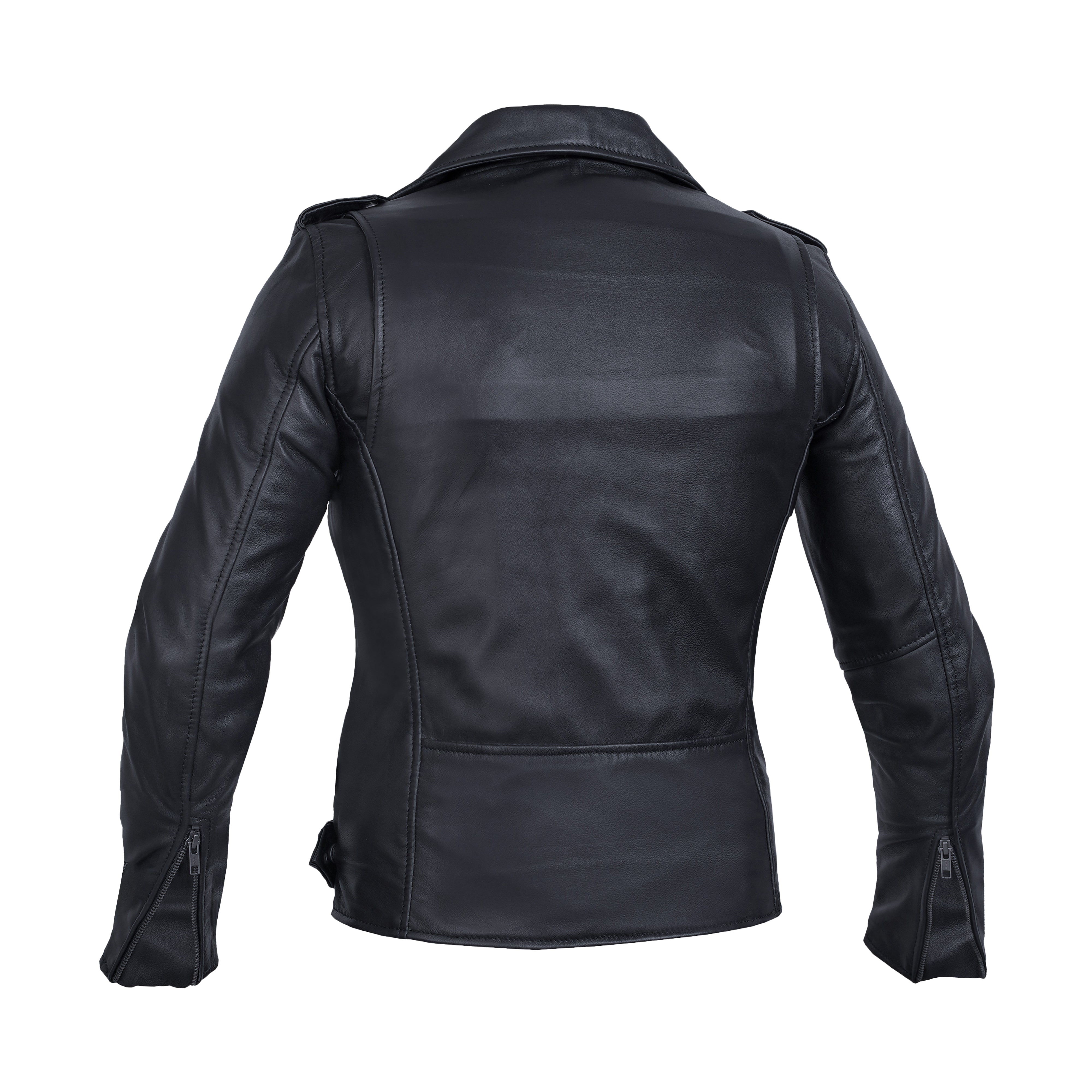 Moonlight™ Women's Navy Blue Fashion Leather Jacket