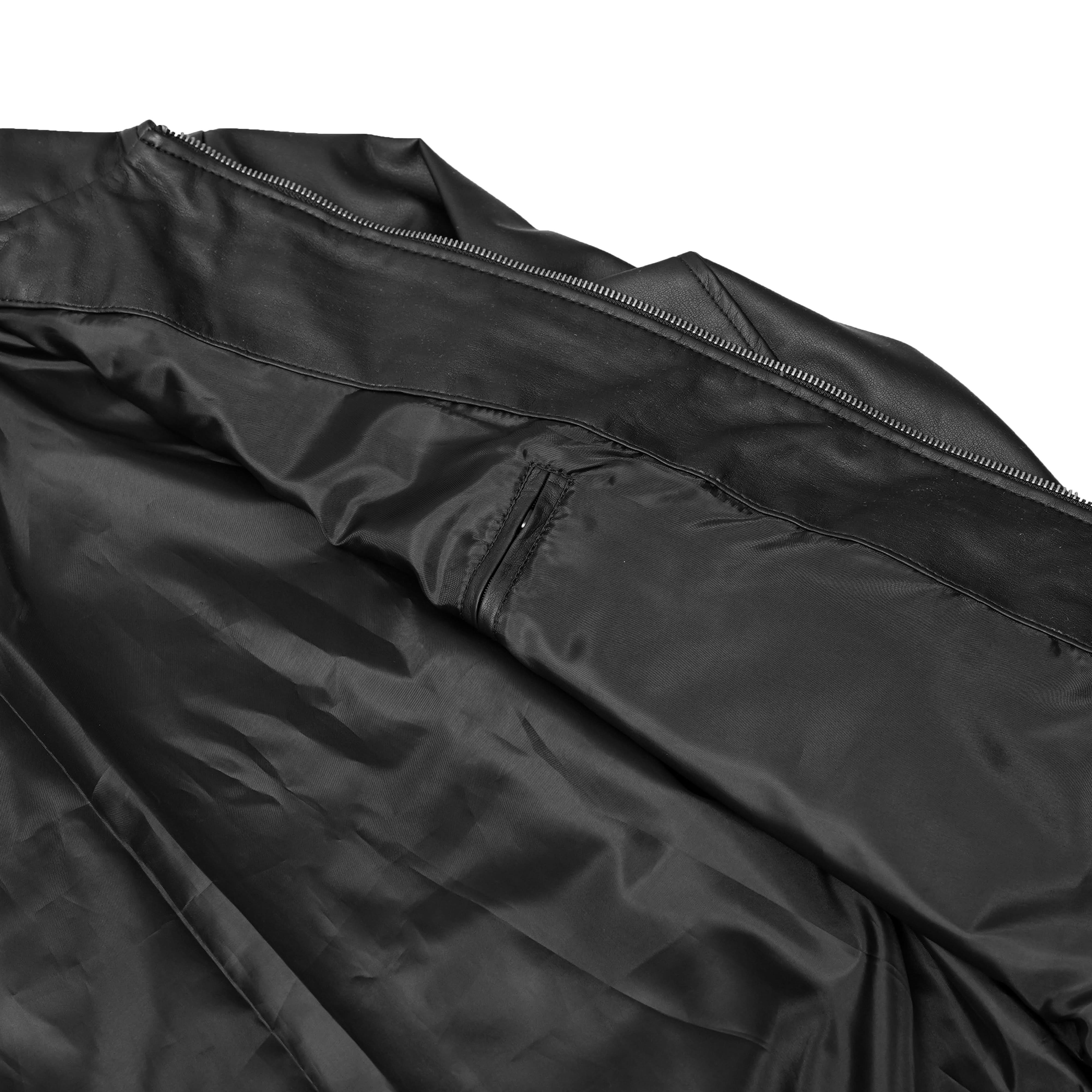 Venture Guard™ Men’s Faux Leather Motorcycle Jacket