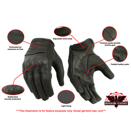 Muskin™ Womens Leather Gloves