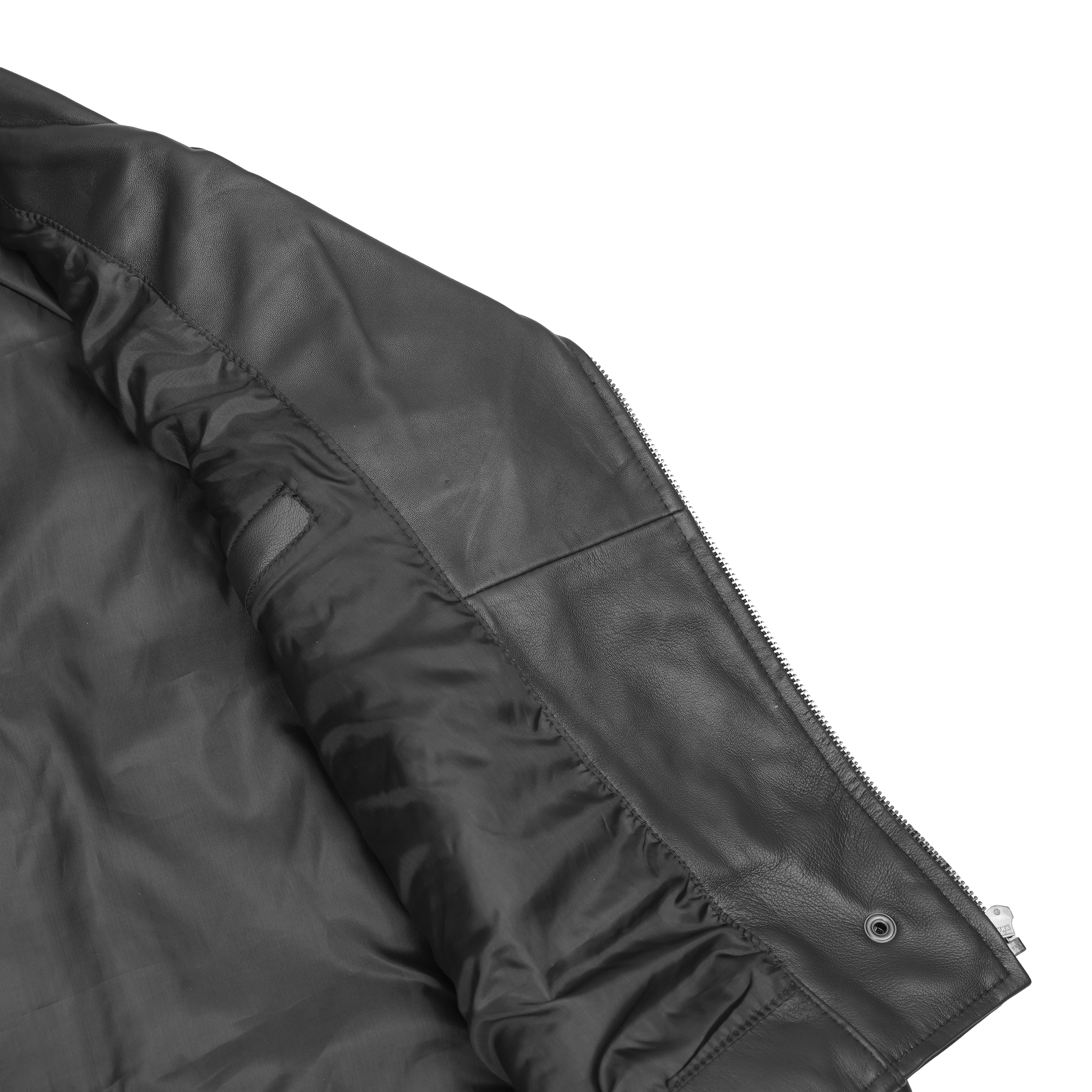 Night Shine™ Women's Black Fashion Leather Jacket