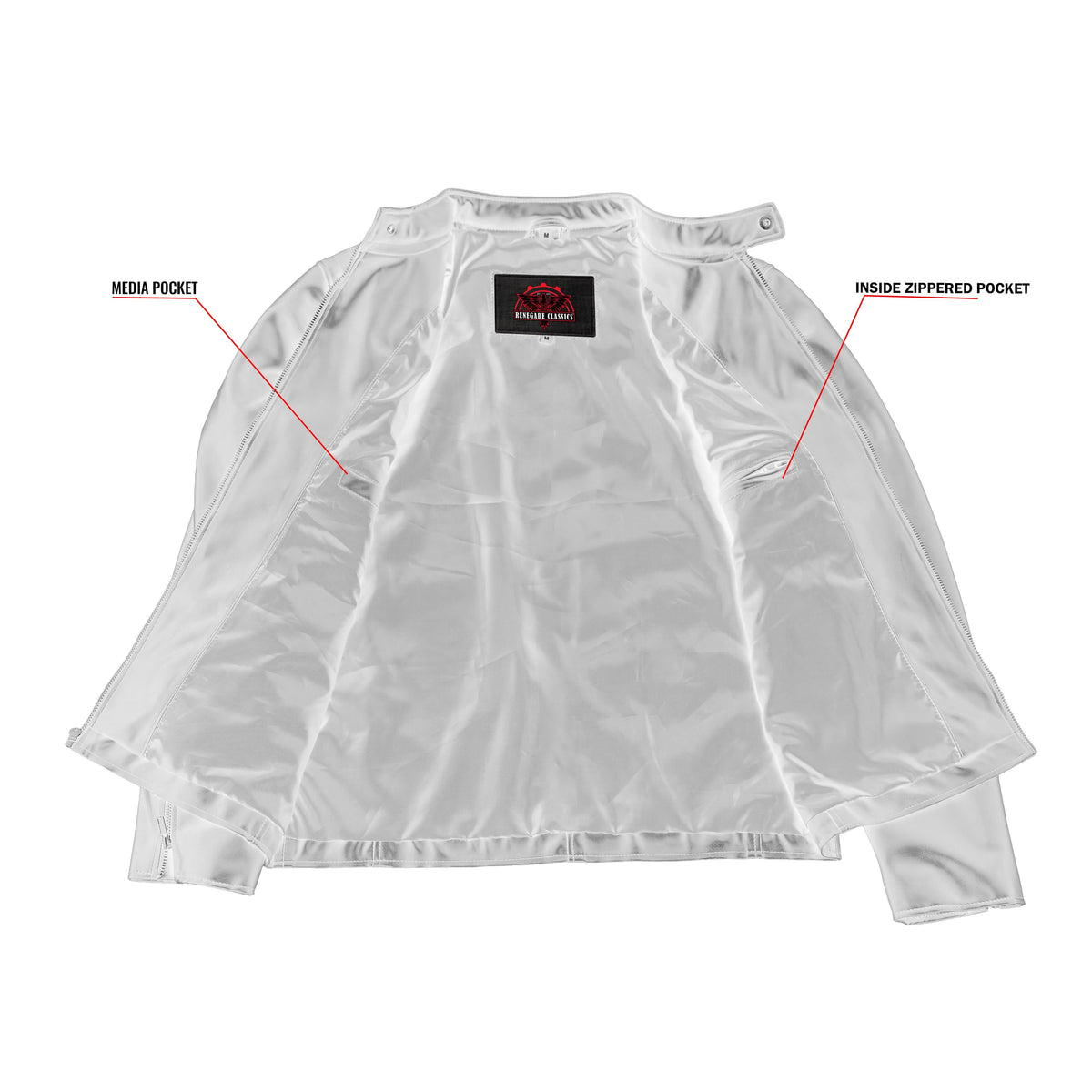 NavyFlux Men’s Faux Leather Jacket