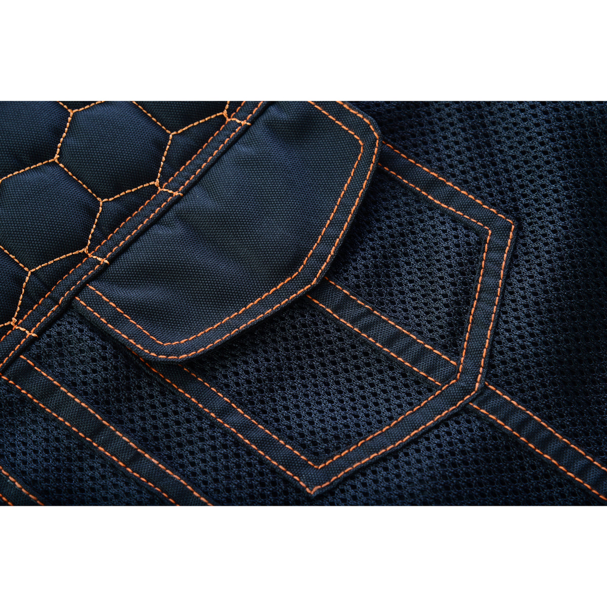 Night Tiger™ Mens Mesh Motorcycle Vest