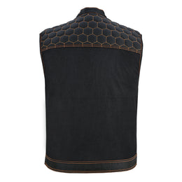 Night Tiger™ Mens Mesh Motorcycle Vest