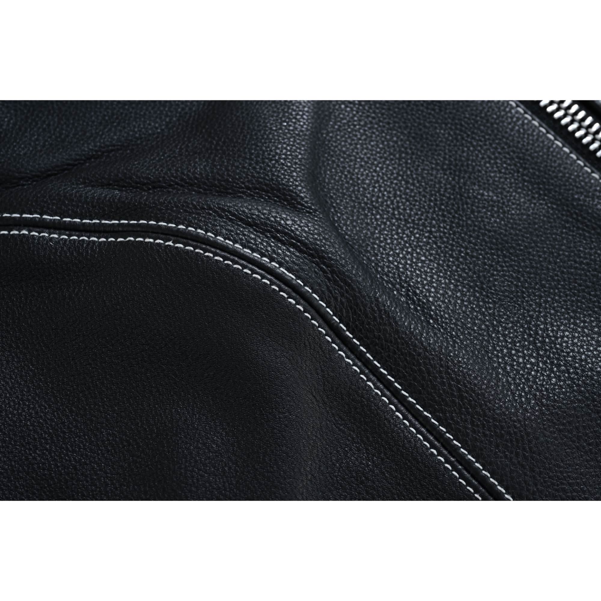 Night Edge Black Ladies Vest Womens Leather Vests Renegade Classics