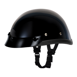 Novelty Eagle W/ Snaps- Hi-Gloss Black