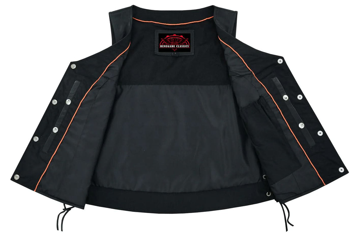 Ophora™ Womens Leather Motorcycle Vest