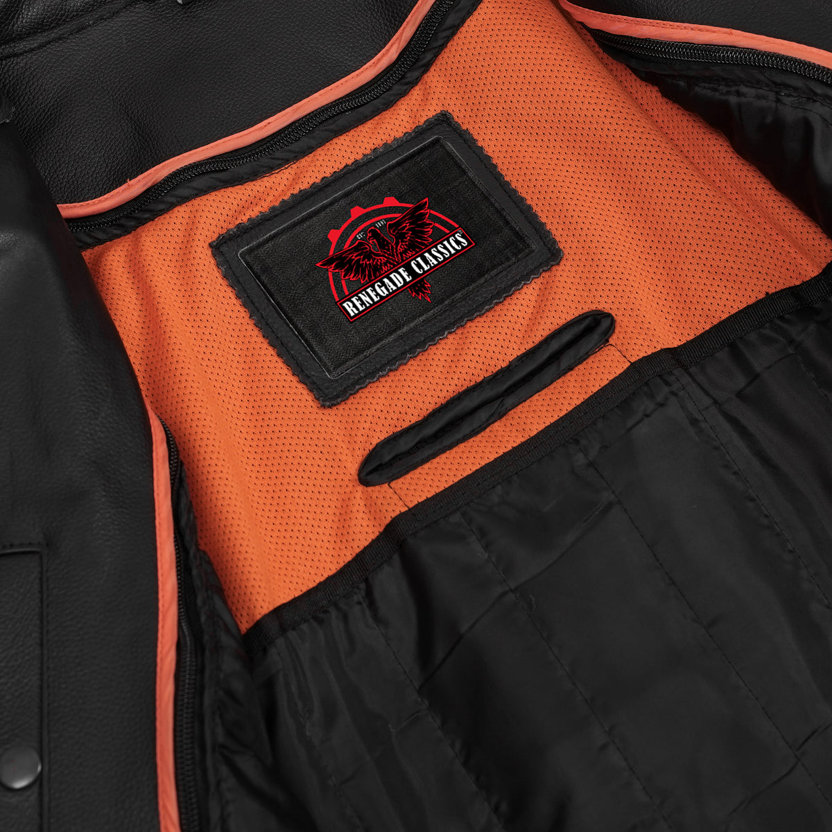 Outrunner™ Men's Leather Motorcycle Jacket