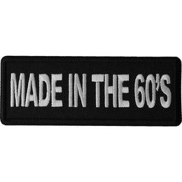 P6674 Made in the 6s Novelty Iron on Patch