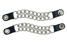 PKV1S Vest Extender - Plain Silver Snap