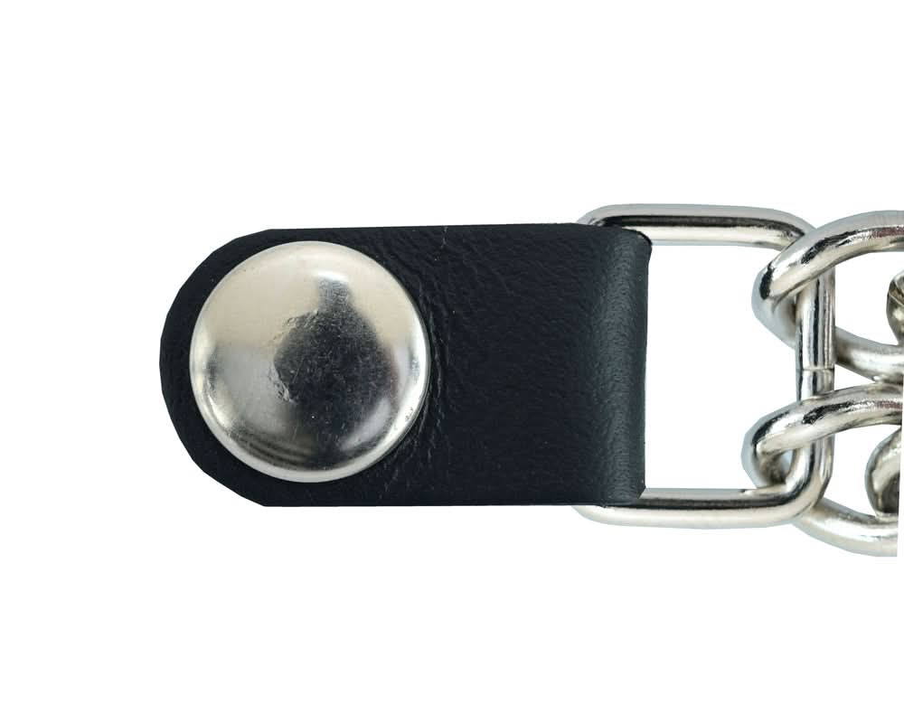 PKV1S Vest Extender - Plain Silver Snap