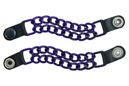 PKVPC1PG Vest EXTENDER POWDER COATED PURPLE GLITTER