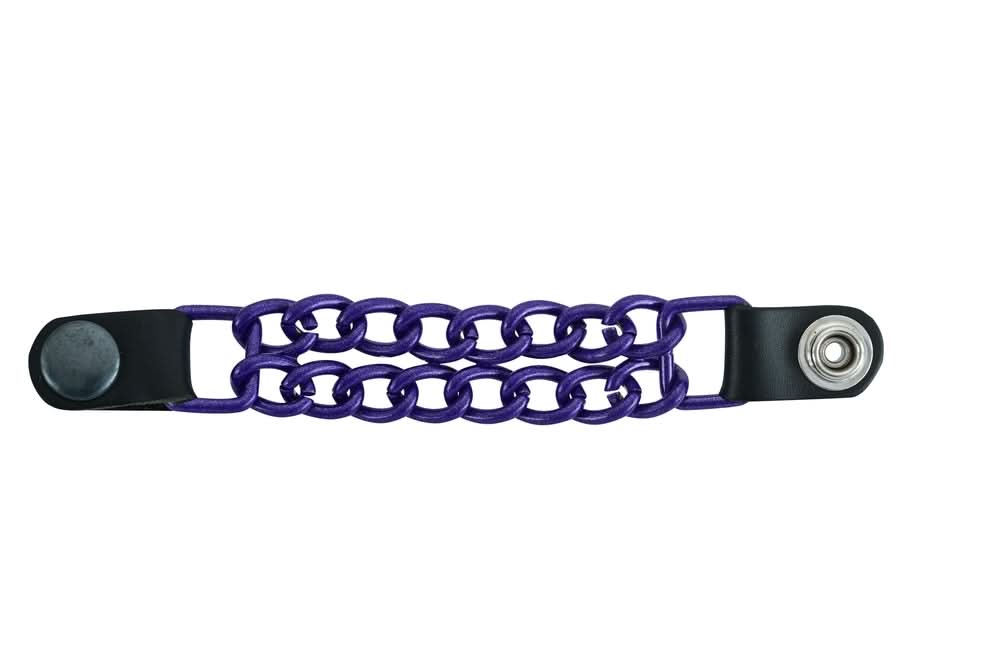 PKVPC1PG Vest EXTENDER POWDER COATED PURPLE GLITTER
