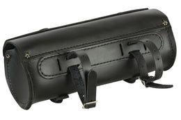 Premium Large Leather Round Tool Bag