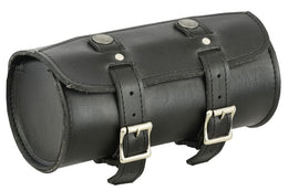 Premium Small Leather Round Tool Bag