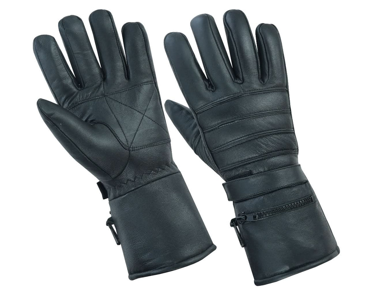 PrimeDeer™ Men's Leather Gauntlet Gloves