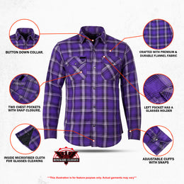 Ashplum Men’s Flannel Shirt