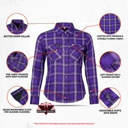 Duskberry™ Women’s Flannel Shirt
