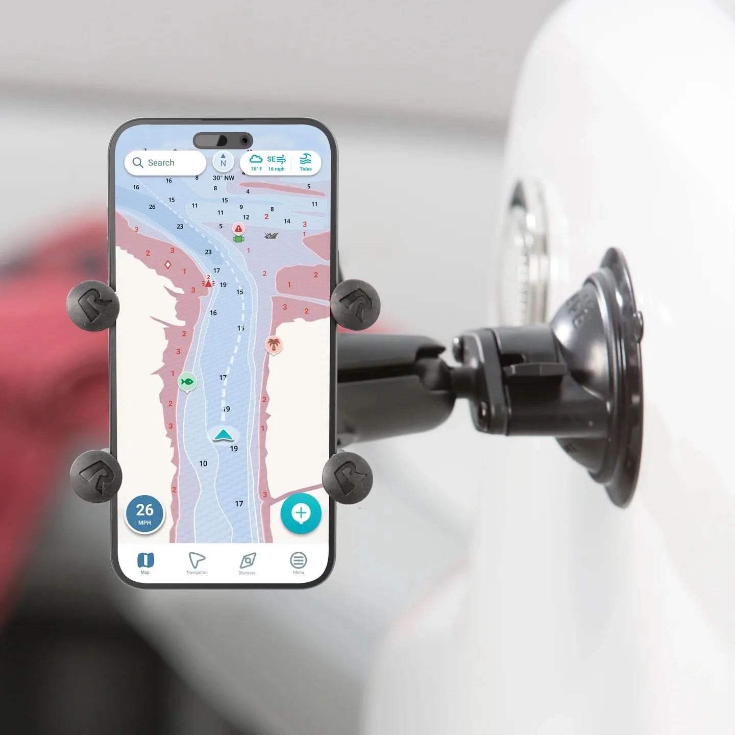 RAM® X-Grip® Universal Phone Holder with Ball - B Size