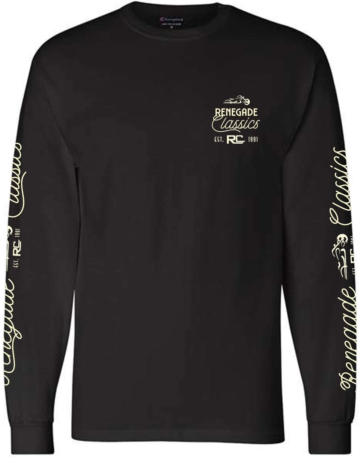 RC Retro Sign Men's Long Sleeve Shirt