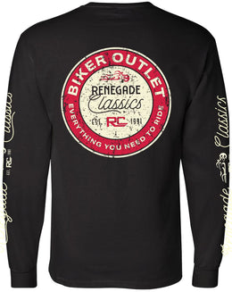 RC Retro Sign Men's Long Sleeve Shirt